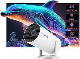 Magcubic Projector HY300 Pro 4K Android 11 Dual Wifi Home Cinema Outdoor Projetor