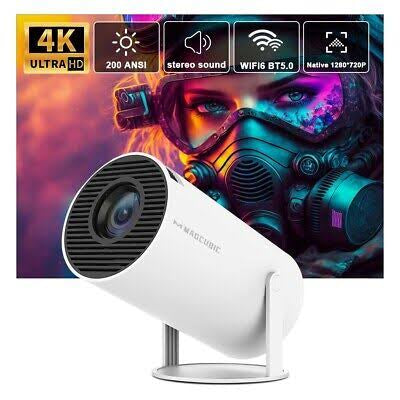 Magcubic Projector HY300 Pro 4K Android 11 Dual Wifi Home Cinema Outdoor Projetor